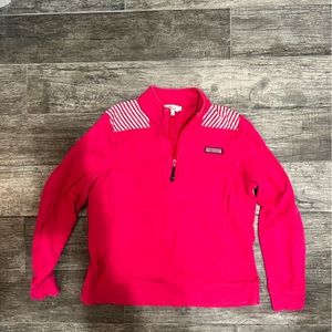 Girls pink Vineyard Vines sweatshirt